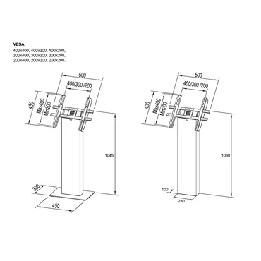 Multibrackets M Pro Series ställ